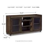 Starmore 70" TV Stand - Image 5