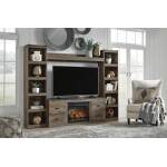 Trinell 4-Piece Entertainment Center with Electric Fireplace - Image 3