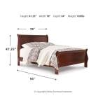 Alisdair California King Sleigh Bed, Dresser and Mirror - Image 5