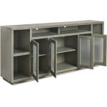 Perry 84" Console W/ 4 Doors MAA1260-MBL - Image 10