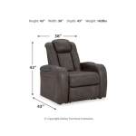 Fyne-Dyme Power Reclining Sofa, Loveseat and Recliner - Image 21