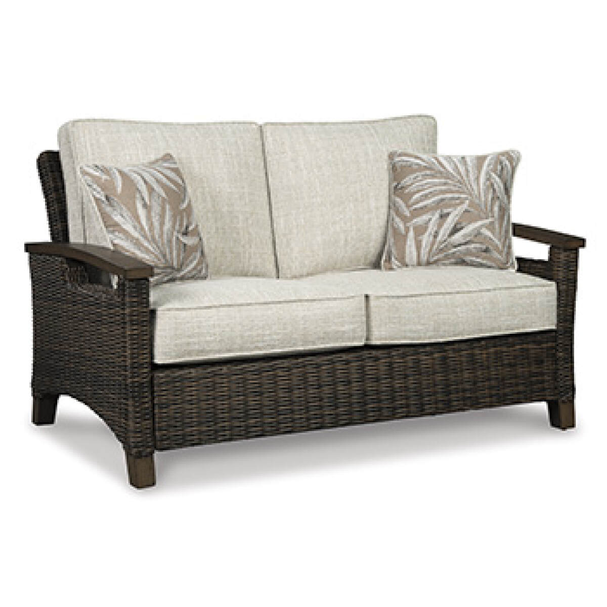 bc45fac7db25ae6a71830adcb0f9560b Paradise Trail Loveseat with Cushion - Image 1
