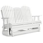 Hyland Wave Outdoor Glider Loveseat - Image 2
