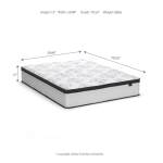 Chime 12 Inch Hybrid Twin Mattress in a Box - Image 4