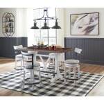 Valebeck Counter Height Dining Table and 4 Barstools - Image 3