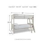 Robbinsdale Twin/Twin Bunk Bed with Ladder - Image 9