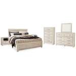 Bellaby King Panel Bed, Dresser, Mirror, Chest and 2 Nightstands - Image 3