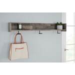 Neilsville Wall Mounted Coat Rack with Shelf - Image 3