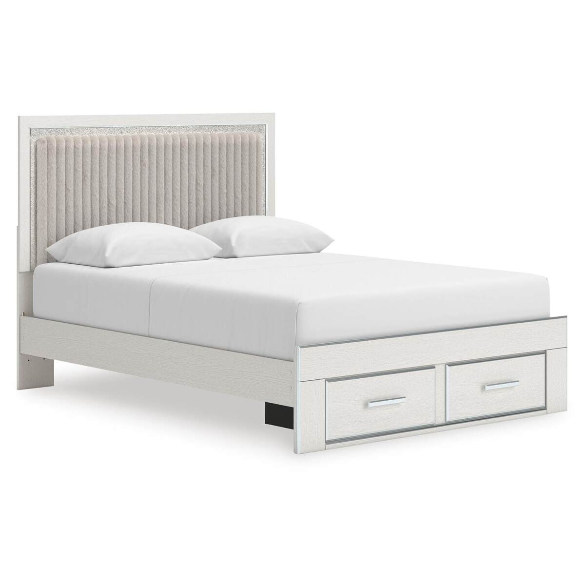 bed02d3b01d3abd9e5c6f70b816edd34 Zuraleus Queen Upholstered Panel Platform Storage Bed - Image 1