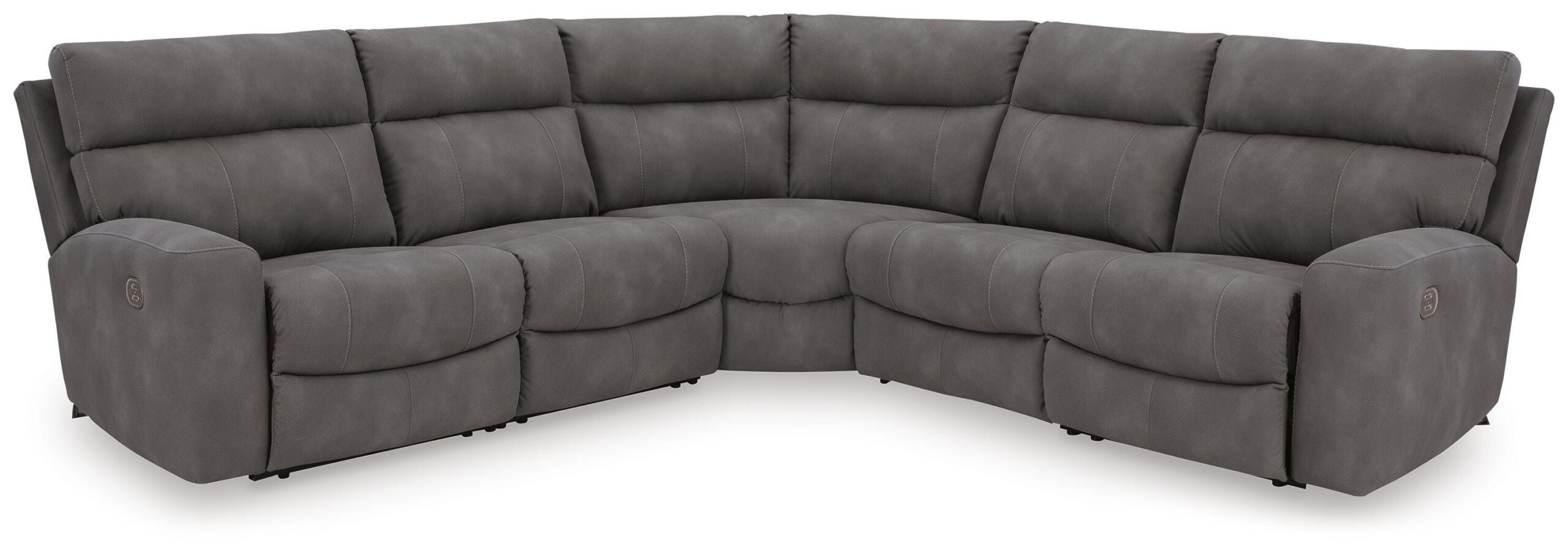 befe36b5291d82377f24487a8fb8a968 Next-Gen Durapella 5-Piece Power Reclining Sectional - Image 1