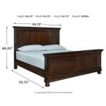 Porter California King Panel Bed, Dresser and Mirror - Image 6
