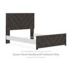 Prendonea Queen Panel Headboard/Footboard