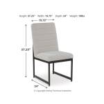 Tomtyn Extension Dining Table and 6 Chairs - Image 9