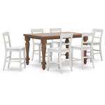 Greddinton Counter Height Dining Table and 6 Barstools - Image 2