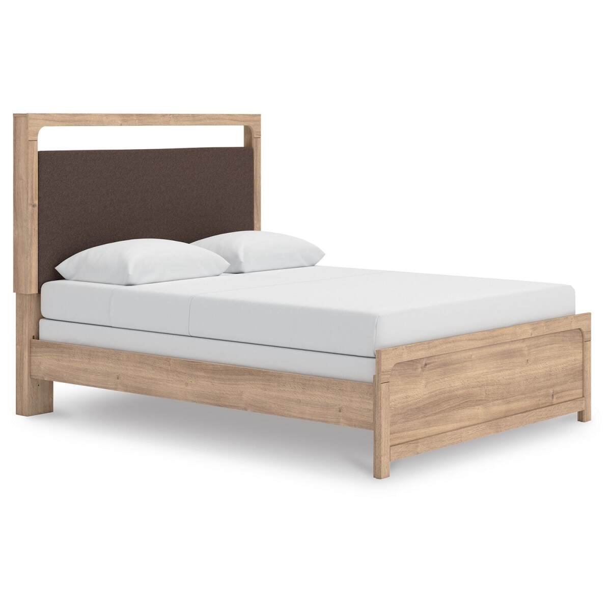 bff00b1db335ec08570631d269d0f2c7 Kinlanni Queen Upholstered Panel Bed - Image 1