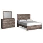 Ralinksi Queen Panel Bed, Dresser and Mirror