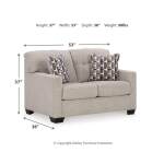 Mahoney Loveseat - Image 7