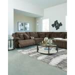 Top Tier 3-Piece Reclining Sofa Chaise Sectional - Image 18