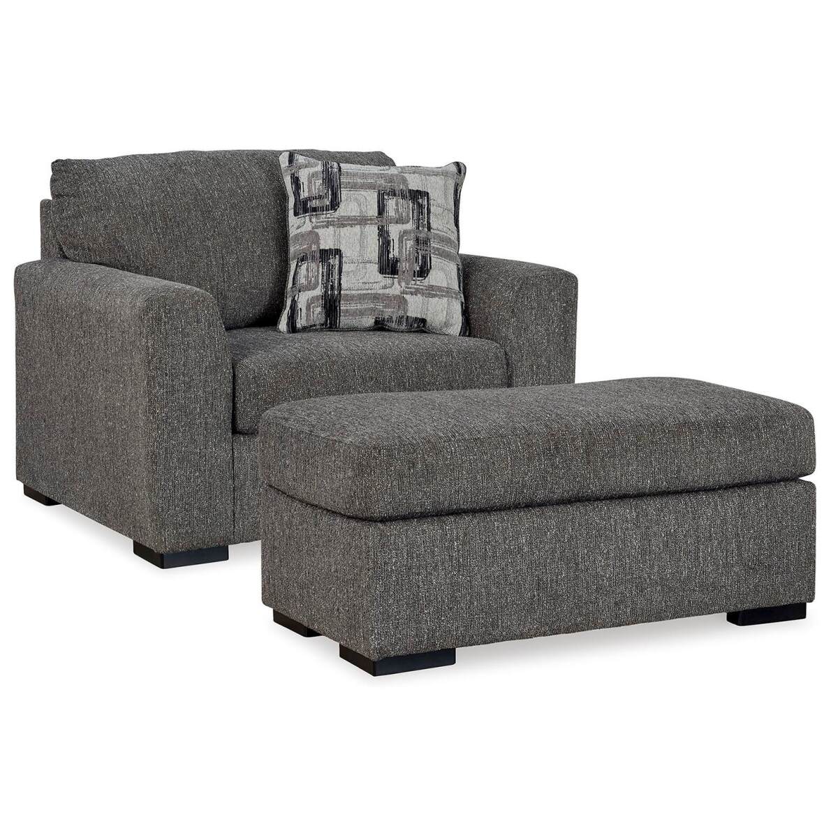 c07fc296649a7005150f52c60413441f Gardiner Oversized Chair and Ottoman - Image 1