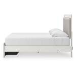 Zuraleus King Upholstered Panel Platform Storage Bed - Image 7