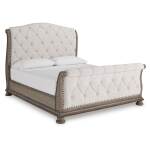 Ardenfield King Upholstered Sleigh Bed