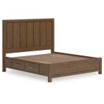 Cabalynn King Panel Bed with Storage, Dresser and Mirror - Image 11