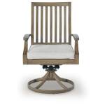 Rainier Ranch Outdoor Swivel Chair with Cushion (Set of 2) - Image 5