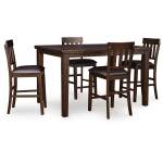Haddigan Counter Height Dining Table and 4 Barstools - Image 2