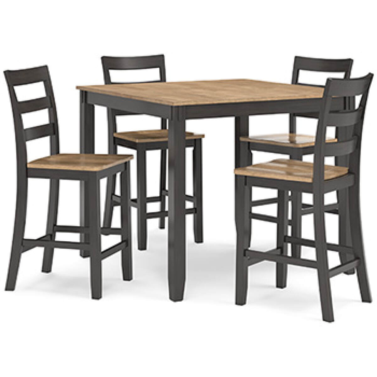 c11bfaa7a8c20f737dca1dd1081ba128 Gesthaven Counter Height Dining Table and 4 Barstools (Set of 5) - Image 1