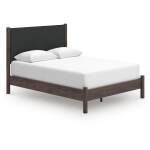 Pamytta Queen Upholstered Panel Platform Bed