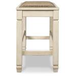 Bolanburg Counter Height Dining Table, 4 Stools, Bench and 2 Display Cabinets - Image 7