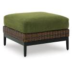 Horizon Hall Outdoor Ottoman with Cushion - Image 2