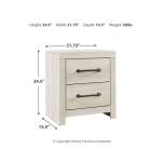 Cambeck Queen Panel Storage Bed and 2 Nightstands - Image 12