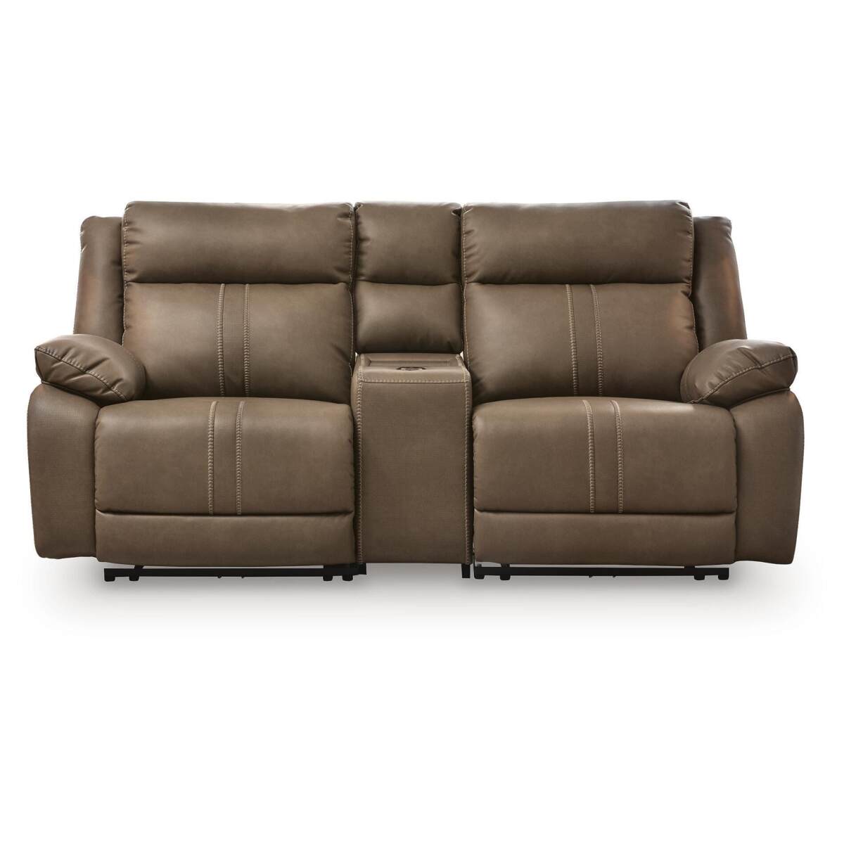 c29676593cfb388be97e43fd2f40becb Max-Momentum 3-Piece Power Reclining Sectional Loveseat with Audio Console - Image 1