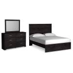 Belachime Queen Panel Bed, Dresser and Mirror