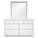 Fortman Queen Panel Bed, Dresser, Mirror and 2 Nightstands - Image 3