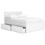 Onita Full Panel Platform Bed with 1 Side Storage - Image 5