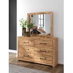 Maystonna Queen Crossbuck Panel Bed, Dresser, Mirror and Nightstand - Image 24