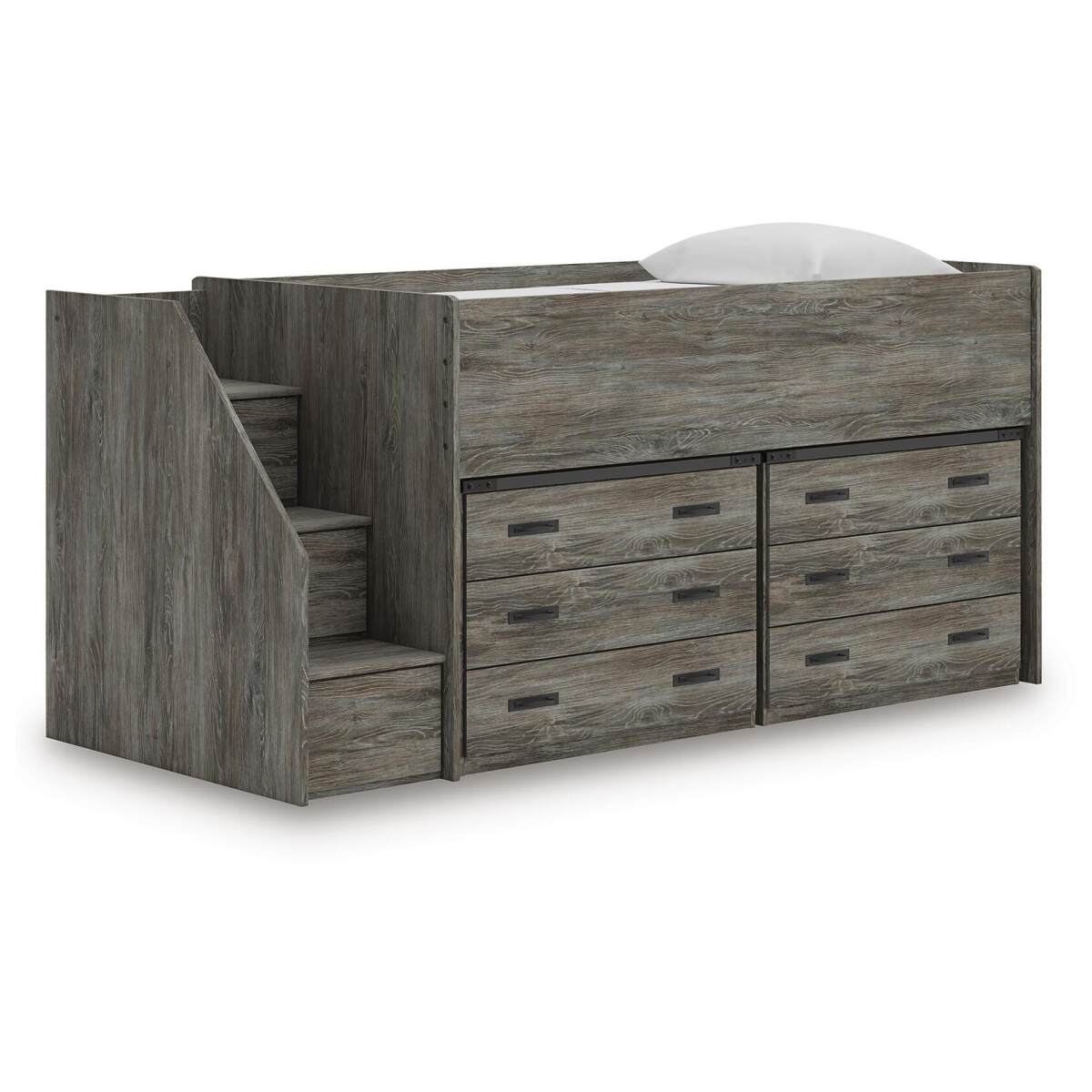 c3c130da8e488829804ae15cb2a2c996 Frandern Twin Loft Bed with Drawer Storage - Image 1