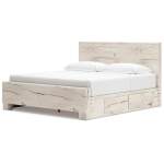 Lawroy King Panel Bed with Storage, Dresser and Mirror - Image 14