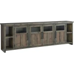 Finnegan 98" Console W/ 4 Doors MTT1270-WHI