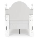 Kozlani Twin Upholstered Panel Bed, Dresser and Mirror - Image 6