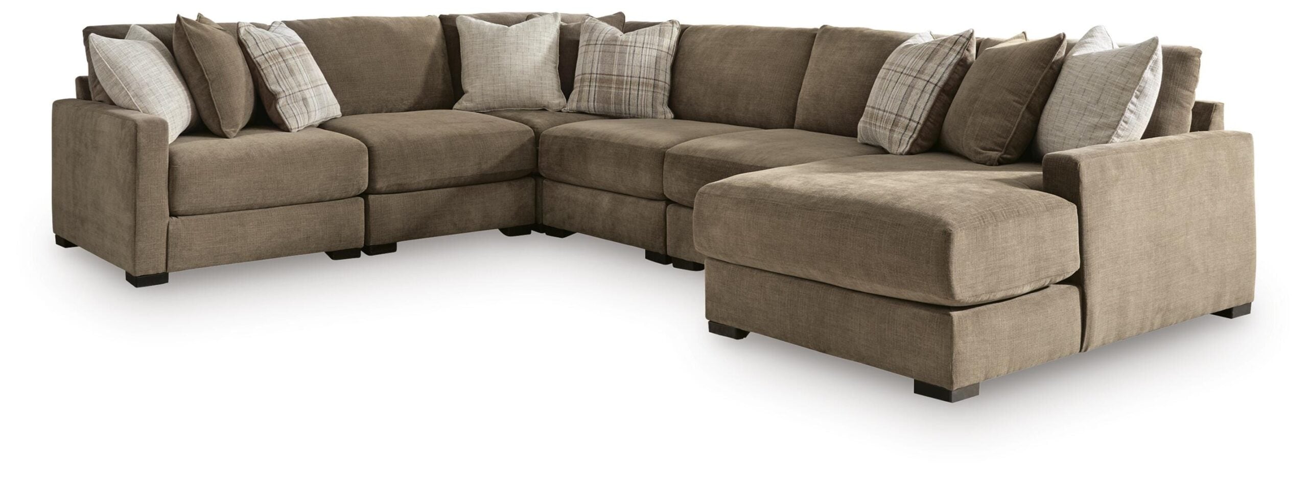 c5701ebca11523180603eaaf5c93fda7 Camellia-Court 6-Piece Sectional with Chaise - Image 1