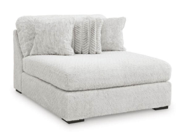 Cuddle Plush Oversized Armless Chaise