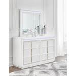 Chalanna Queen Upholstered Storage Bed, Dresser and Mirror - Image 12