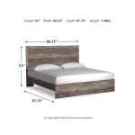 Ralinksi King Panel Bed, Dresser and Mirror - Image 6