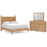 Aleaport Queen Panel Bed, Dresser and Mirror