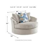 Maxon Place Oversized Chair and Ottoman - Image 7