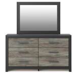 Broachmyn Full Bookcase Bed, Dresser and Mirror - Image 2