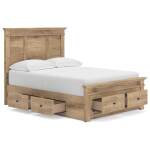 Makidern Full Panel Storage Bed - Image 6